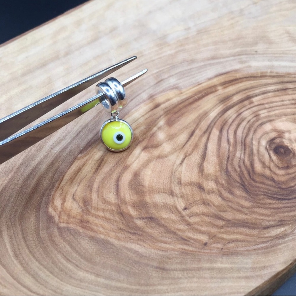 Evil eye 🧿 charm (sterling silver)